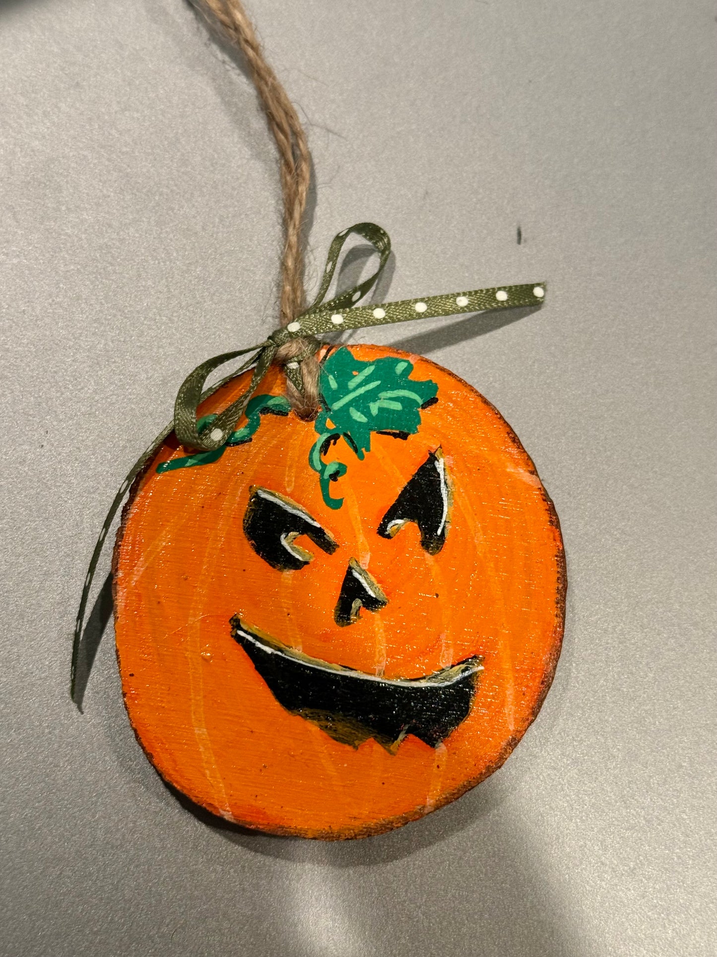 Jack-o-lantern Ornament-#4