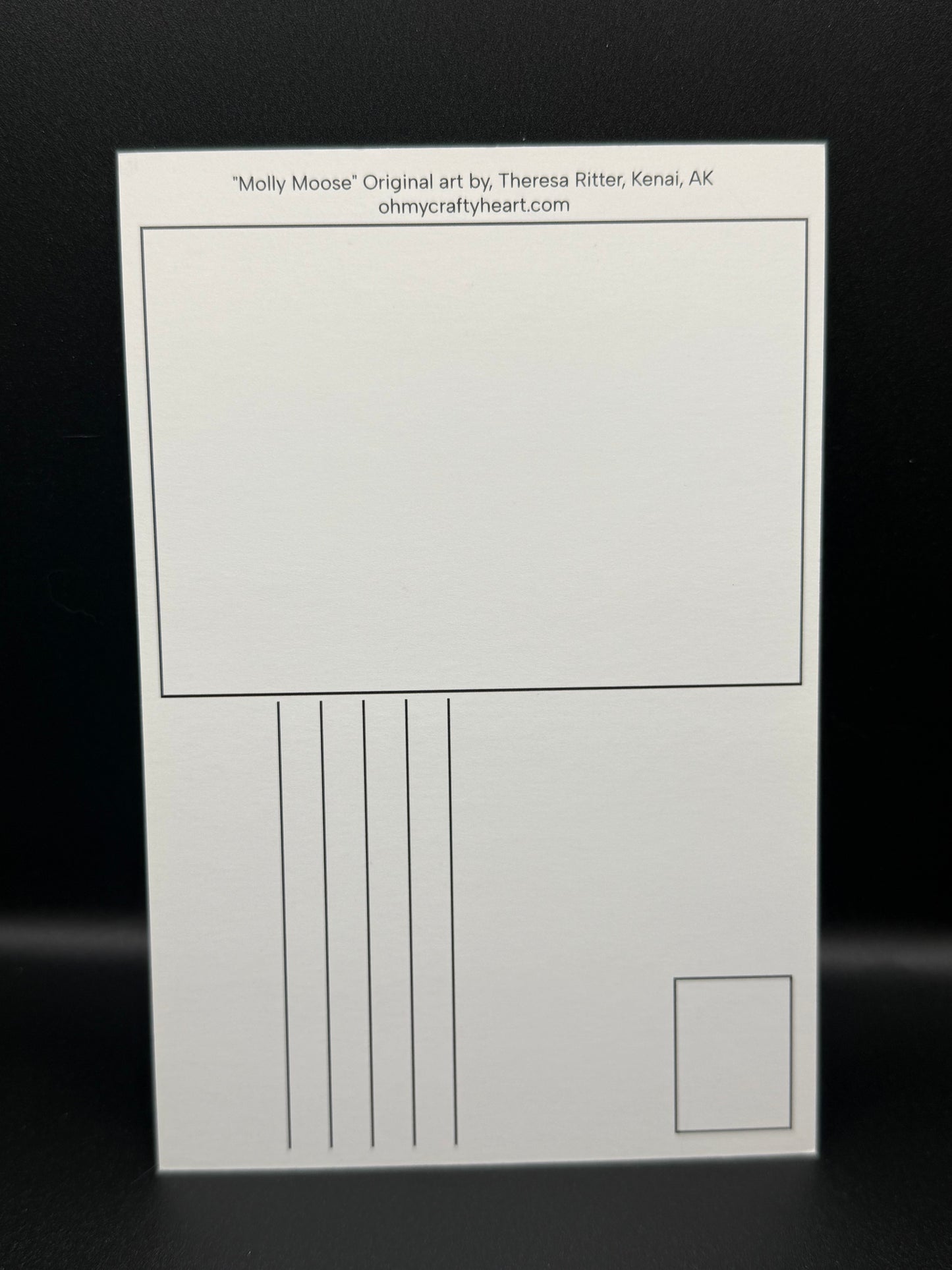 Molly Moose Post Card