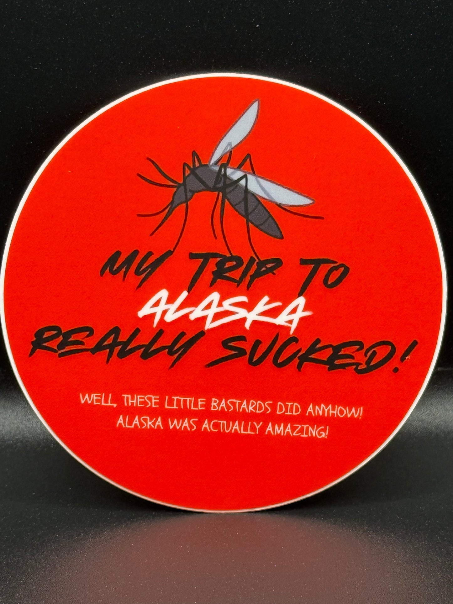 Alaska Trip Sucked Vinyl Sticker