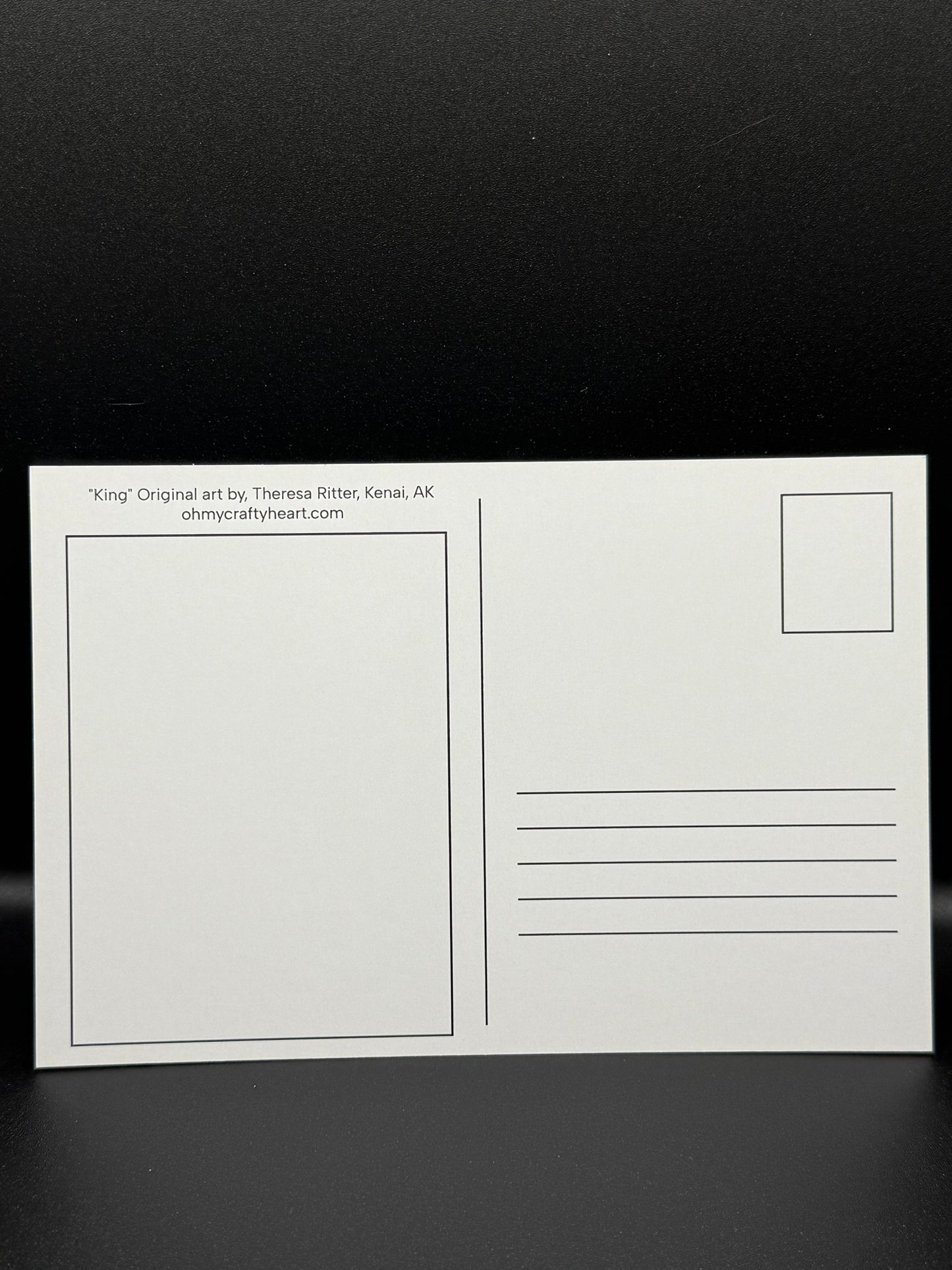 Fishtales From Alaska Post Card