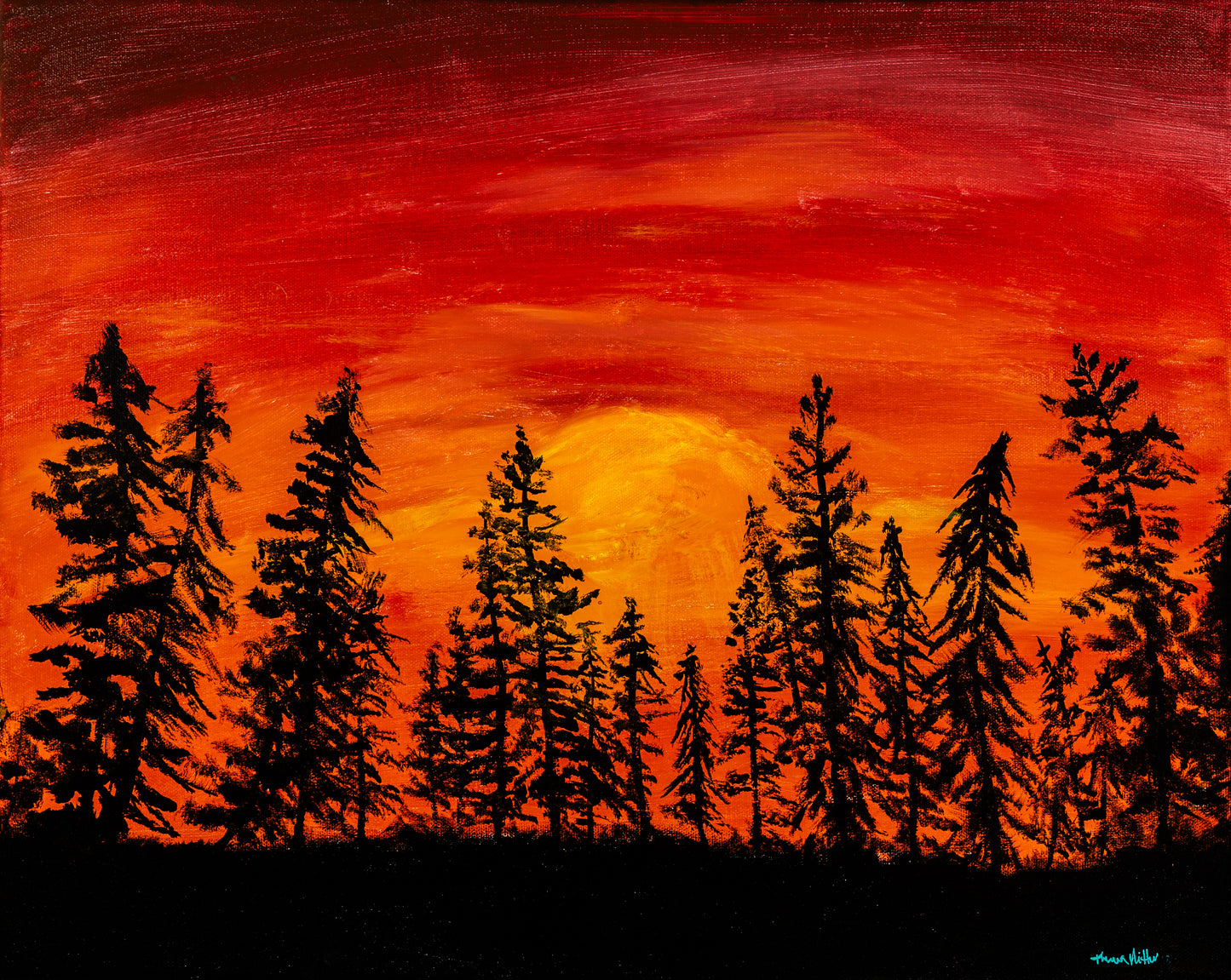 Kenai Sunset Art Prints