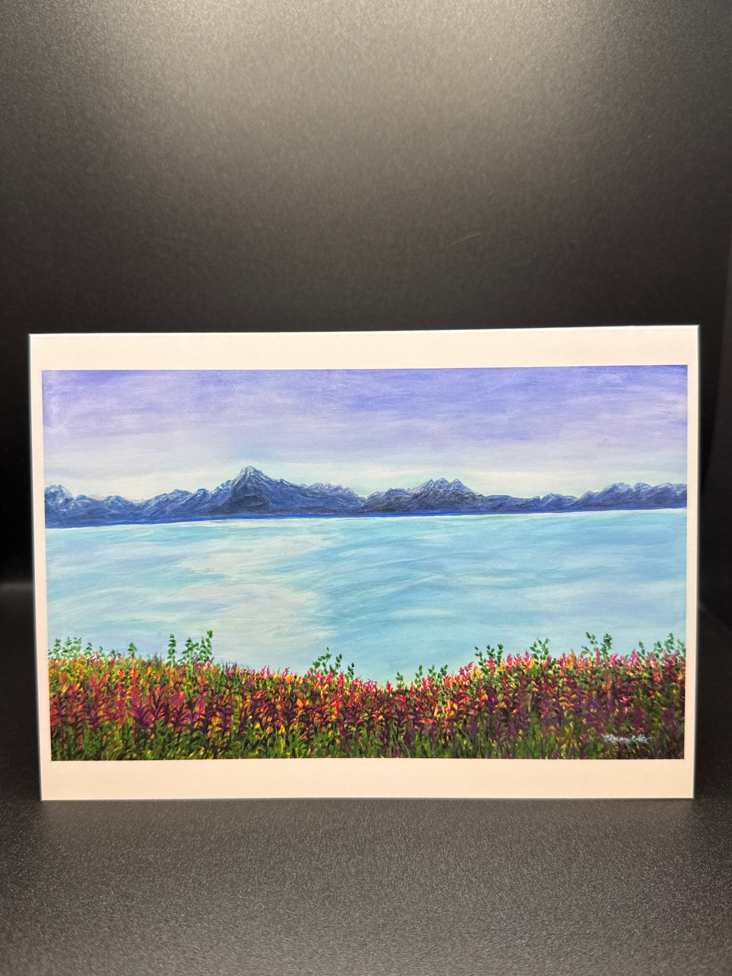 Falling For Homer 5"x 7" Note Card