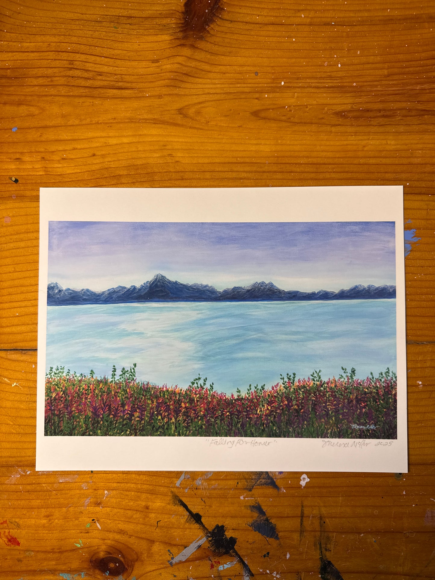 Falling For Homer Art Prints