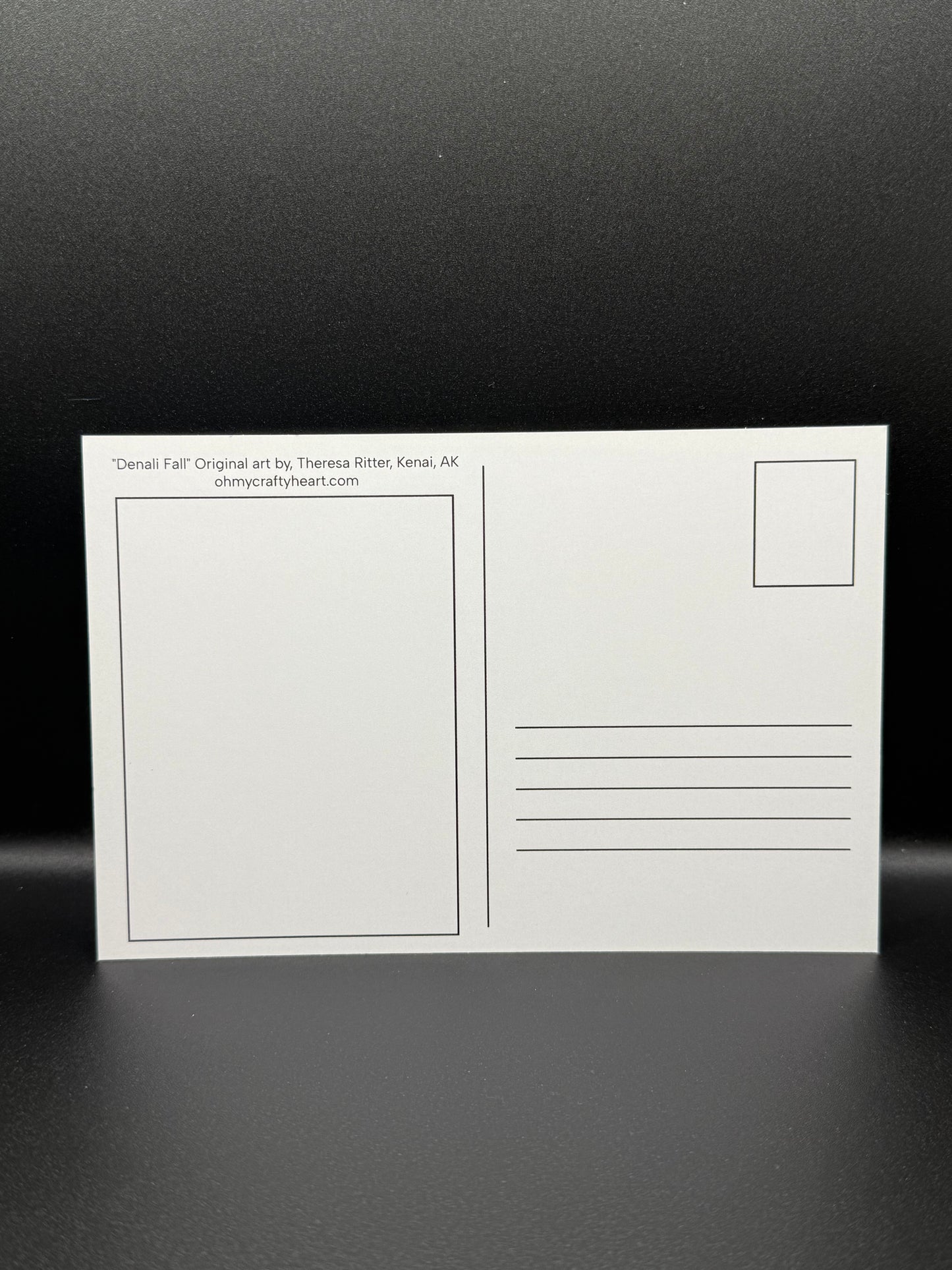 Denali Fall Post Card