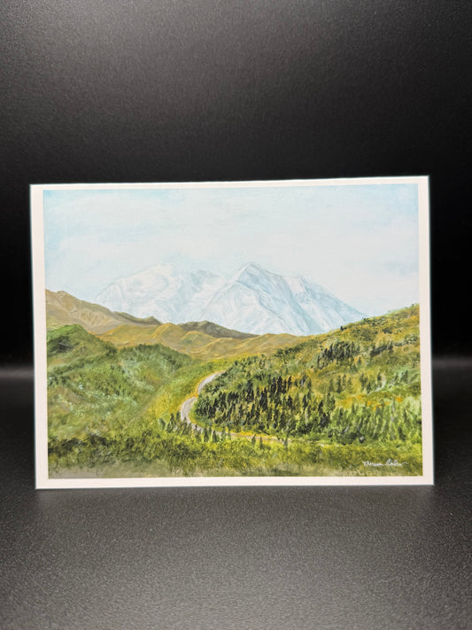 Denali Dreams 4"x 5" Note Card