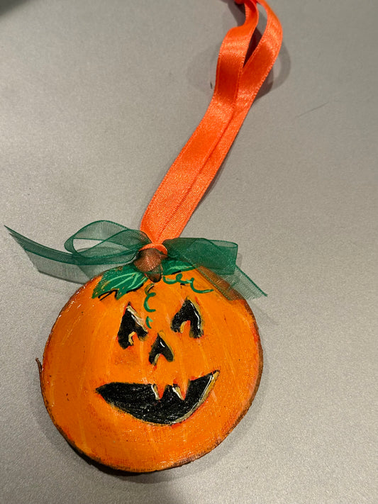 Jack-o-lantern Ornament-#3